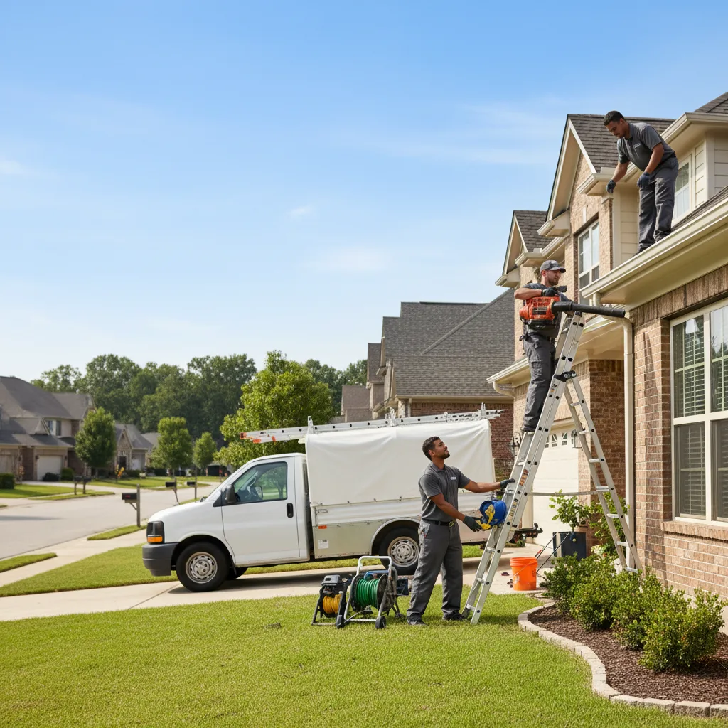 Home Gutter Service in Crockett, TX near me